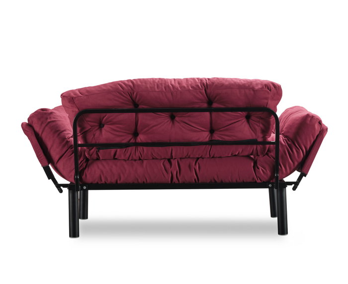 Atelier Del Sofa Nitta Sofá-Cama de 2 Plazas Burdeos
